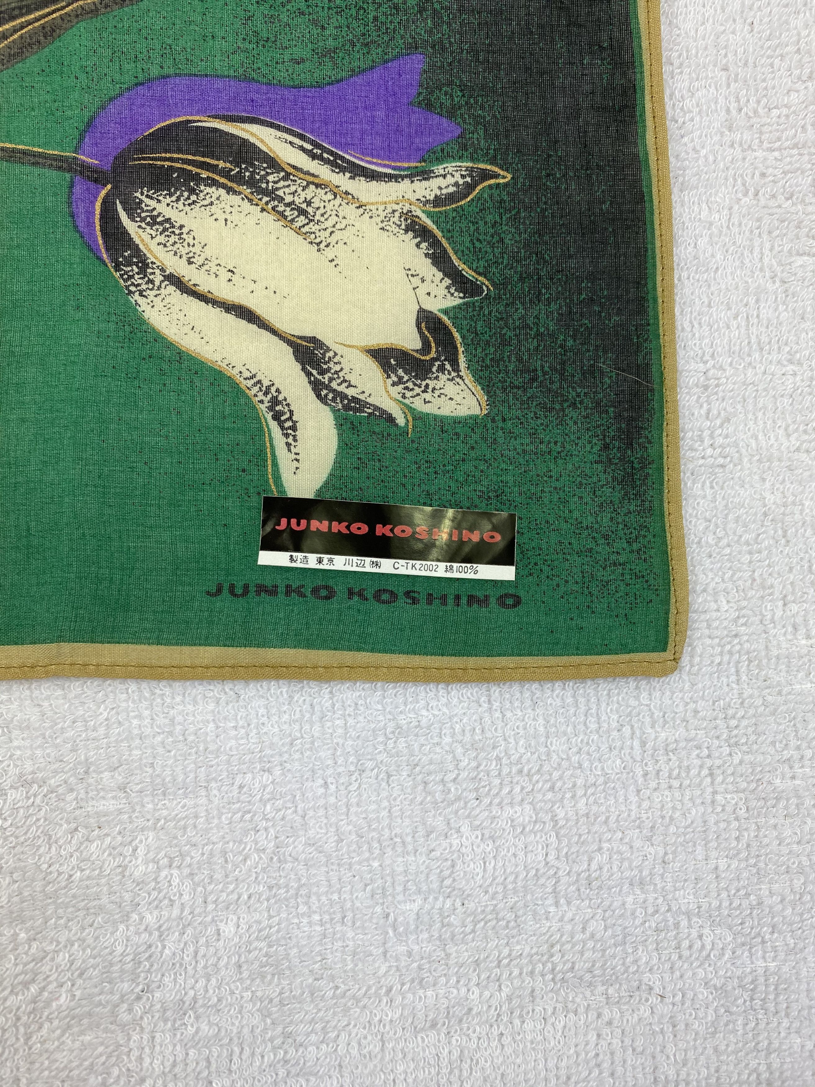 Japanese Brand × Mr. Junko × Vintage Junko Koshino Handkerchief / Bandana / Neckerchief Size ONE SIZE - 5 Thumbnail