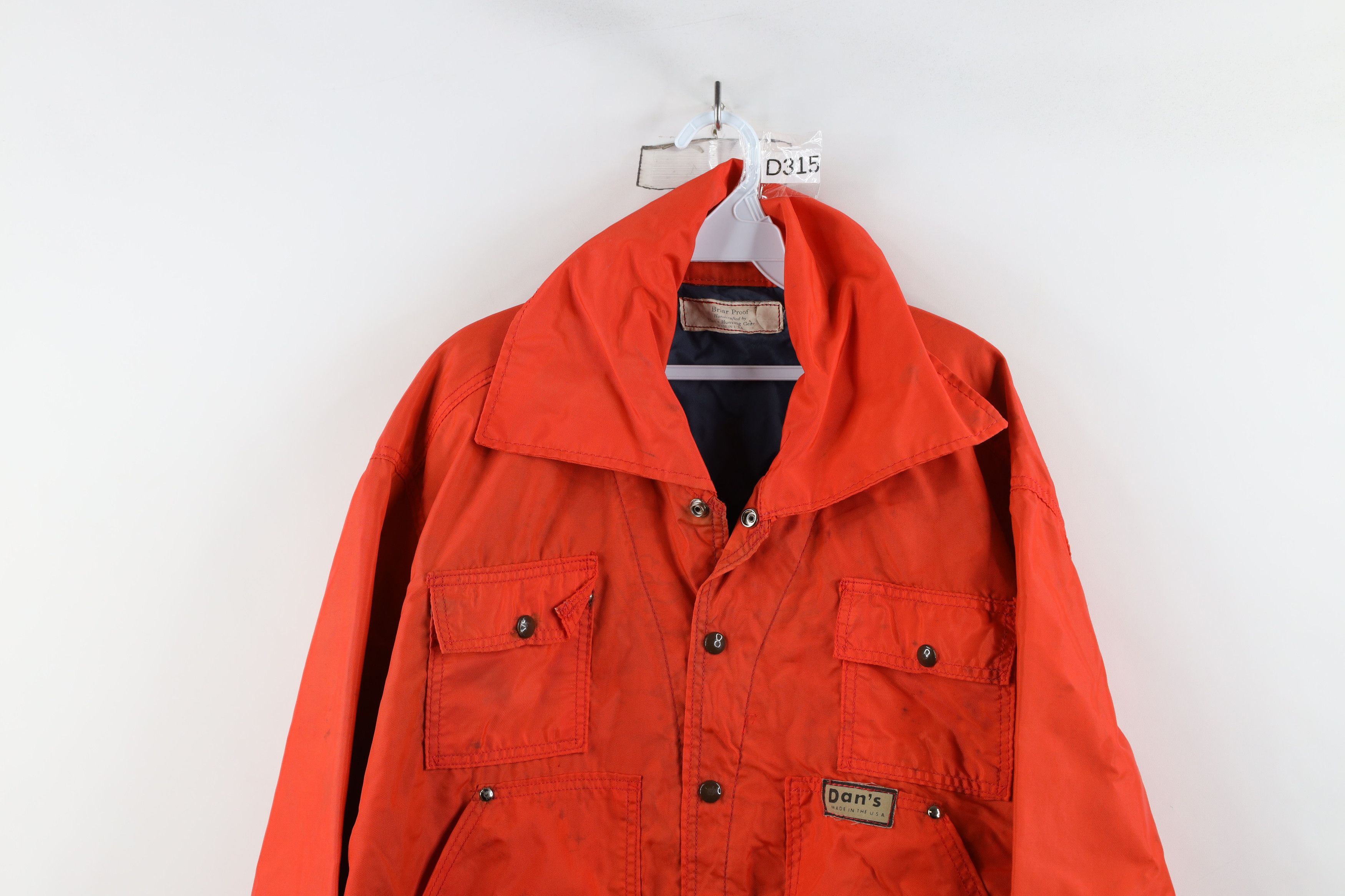 Vintage Vintage 80s 90s Dan's Hunting Gear Briar Proof Jacket USA Size US L / EU 52-54 / 3 - 2 Thumbnail