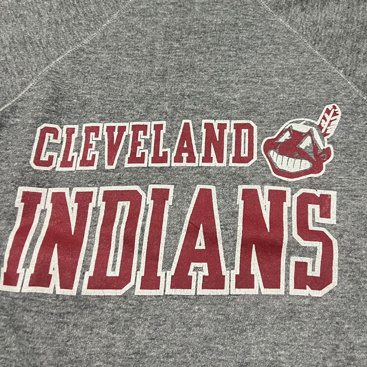 MLB × Vintage Cleveland Indians Vintage Sweatshirt Big Logo Distressed Size US M / EU 48-50 / 2 - 5 Thumbnail