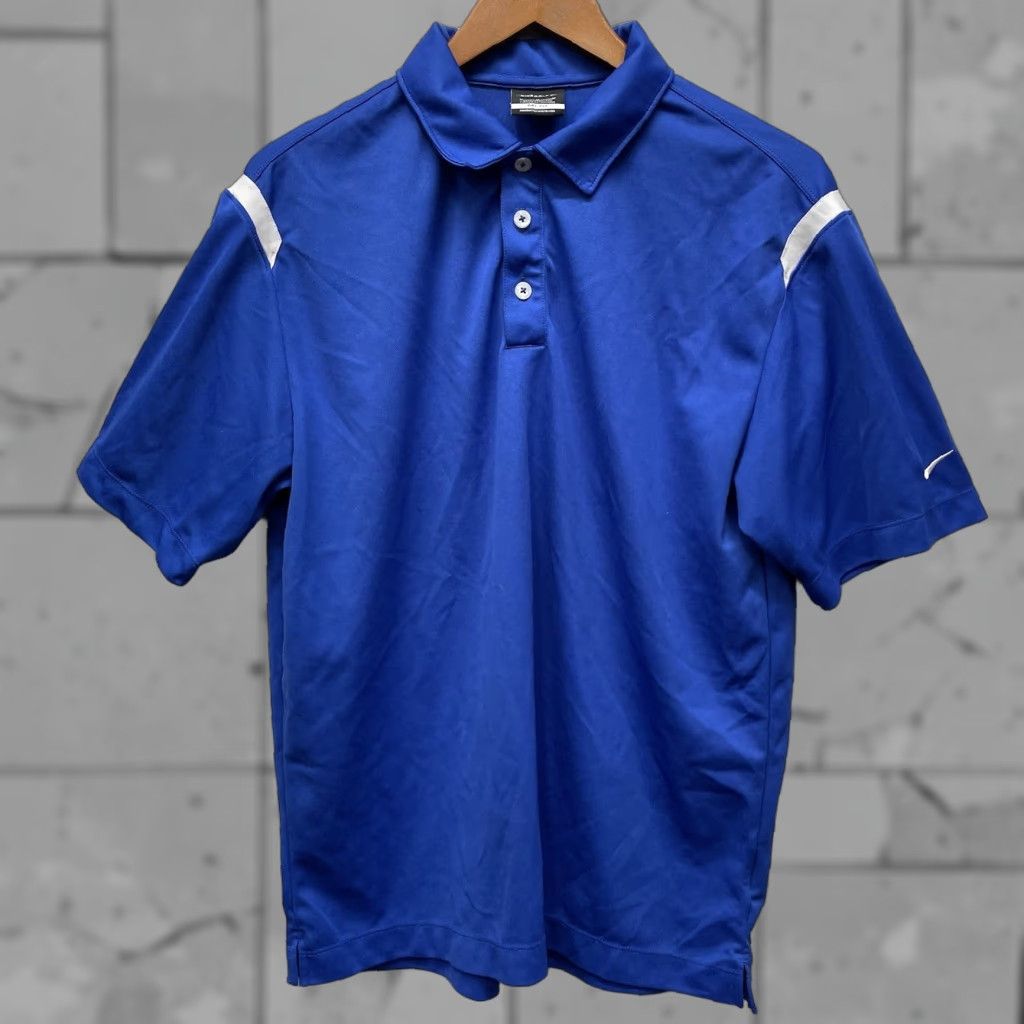Nike Nike Golf Polo Shirt Mens Size M blue Dri-Fit Athletic Size US M / EU 48-50 / 2 - 1 Thumbnail