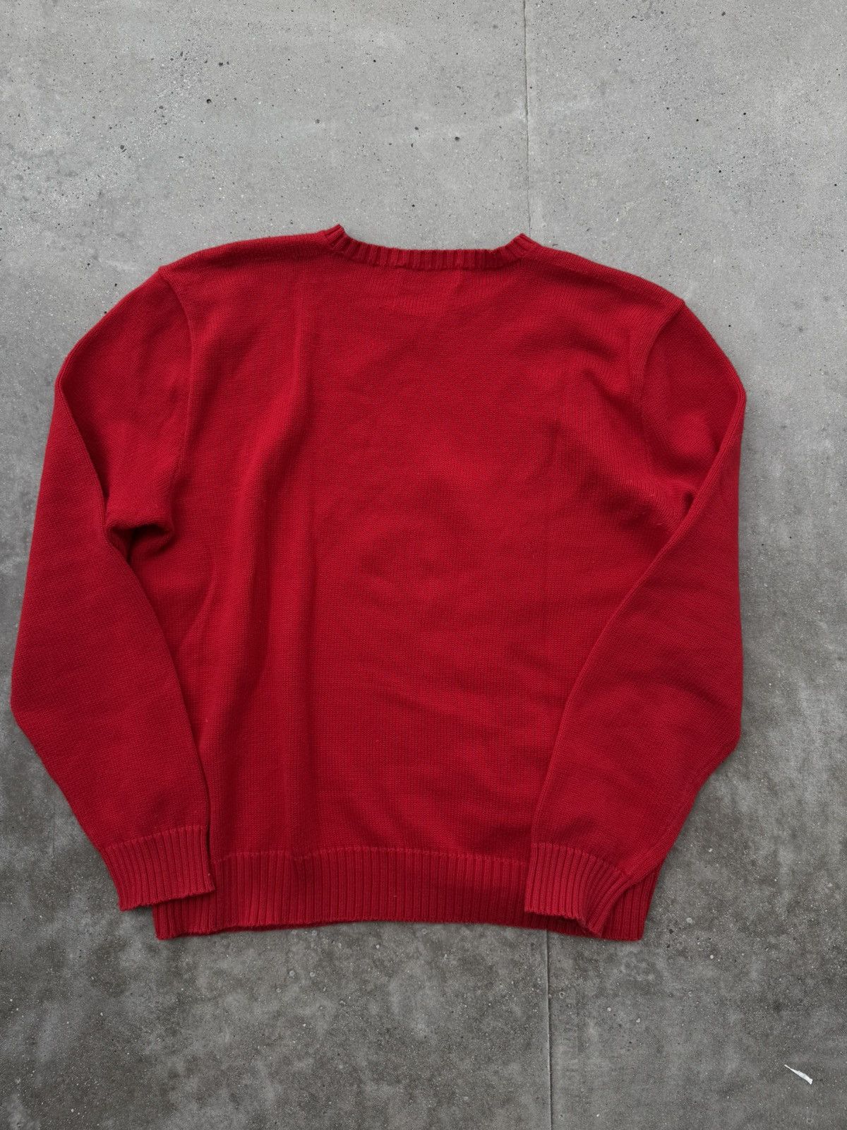 Polo Ralph Lauren × Ralph Lauren Polo Ralph Lauren red Sweater Size US L / EU 52-54 / 3 - 3 Thumbnail