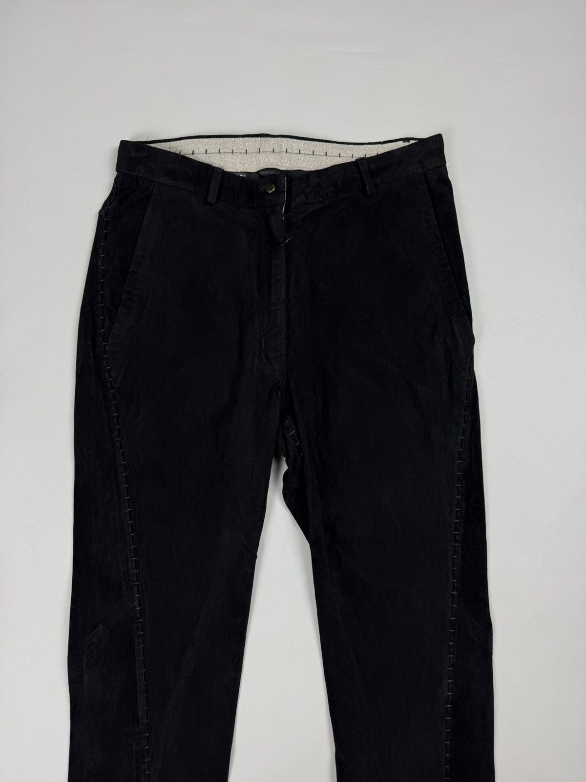 Isaac Sellam Experience Isaac Sellam Vigilante H21 Noir Leather Pants Trousers Size 25" / US 0 / IT 36 - 5 Thumbnail