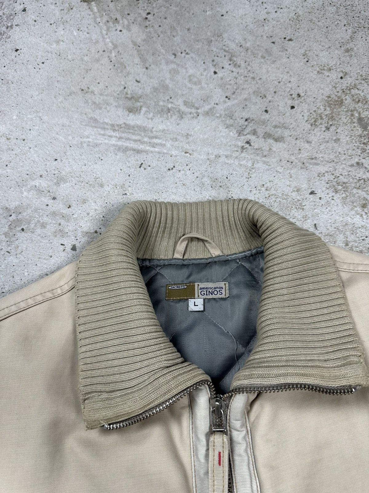 Vintage Vintage Y2K Carhartt Style Beige Workwear Detroit Jacket Size US L / EU 52-54 / 3 - 8 Thumbnail