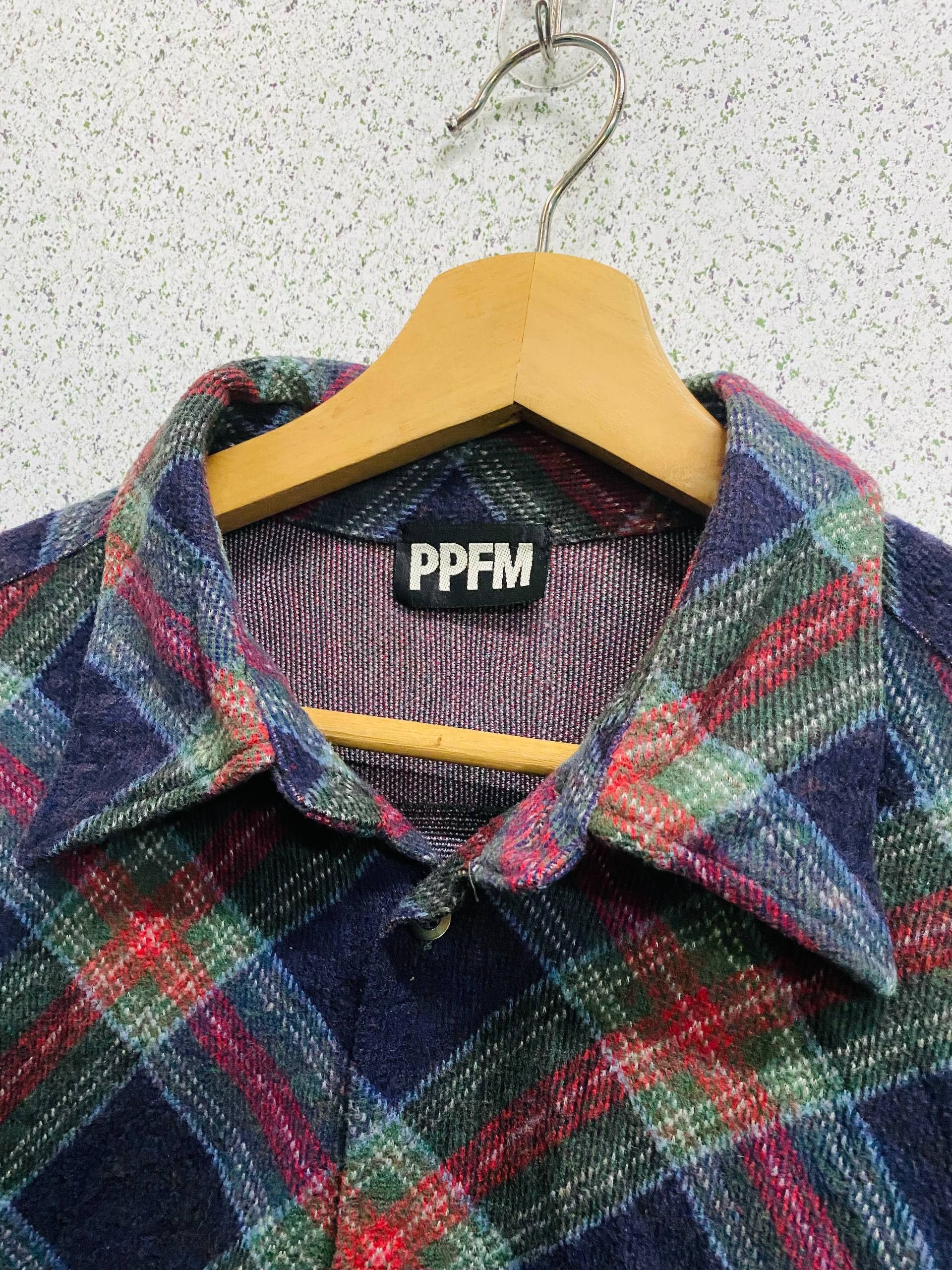 PPFM Y2K PPFM Plaid Flannel Shirt Size US XS / EU 42 / 0 - 3 Thumbnail