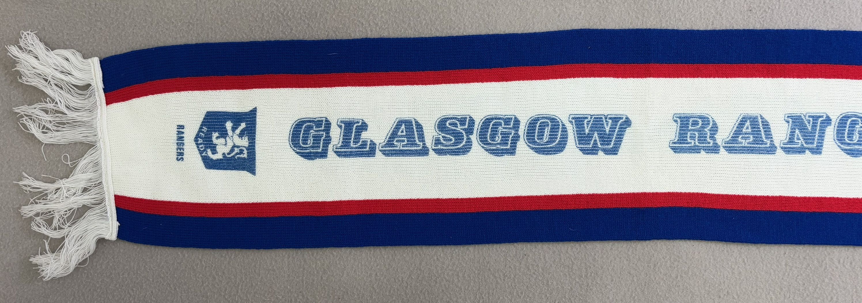 Vintage Rangers Glasgow scarf vintage Size ONE SIZE - 3 Thumbnail