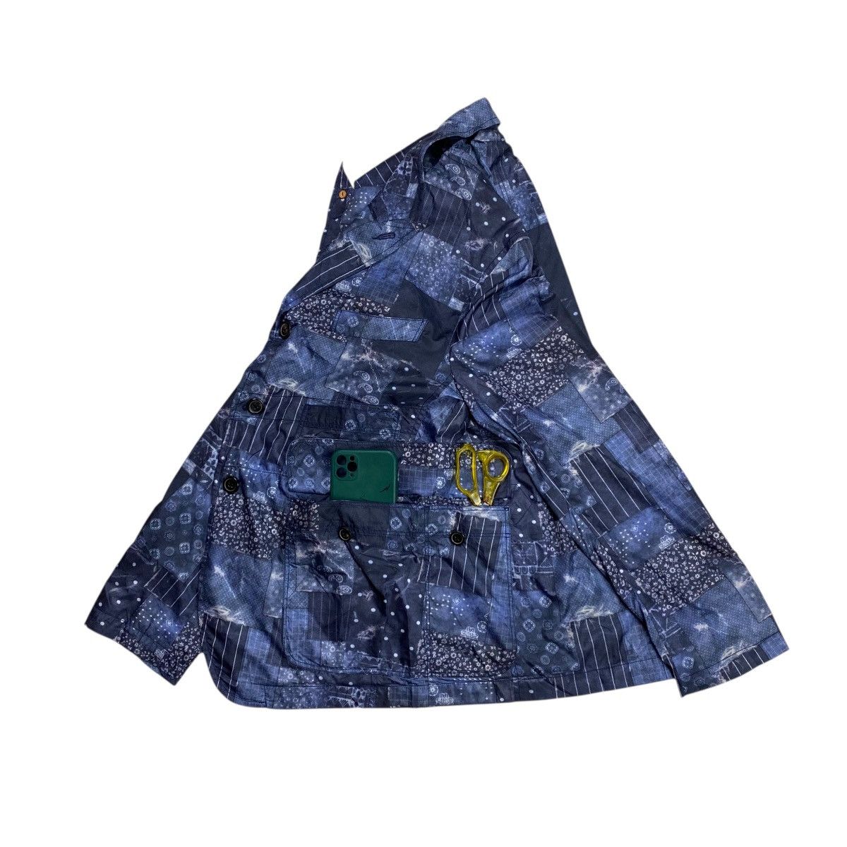 EASTLOGUE EASTLOGUE Sample Paisley Hunting Nylon Jacket Size US M / EU 48-50 / 2 - 8 Thumbnail