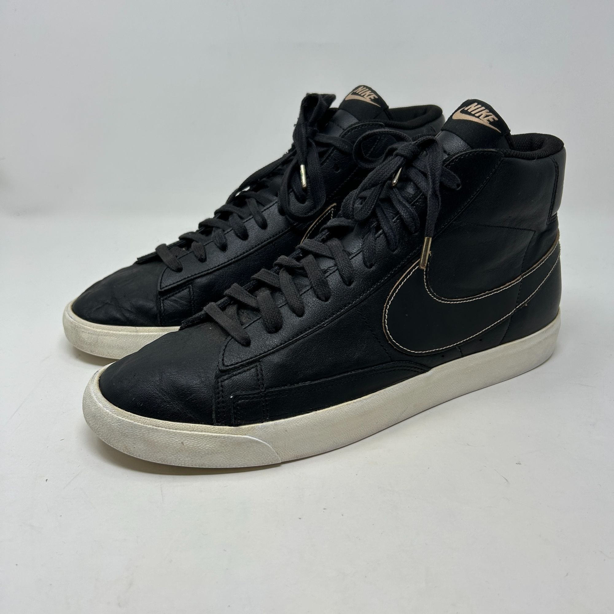 Nike Nike Blazer Mid Premium Dark Patina High Top Shoes Mens 12 Size US 12 / EU 45 - 6 Thumbnail