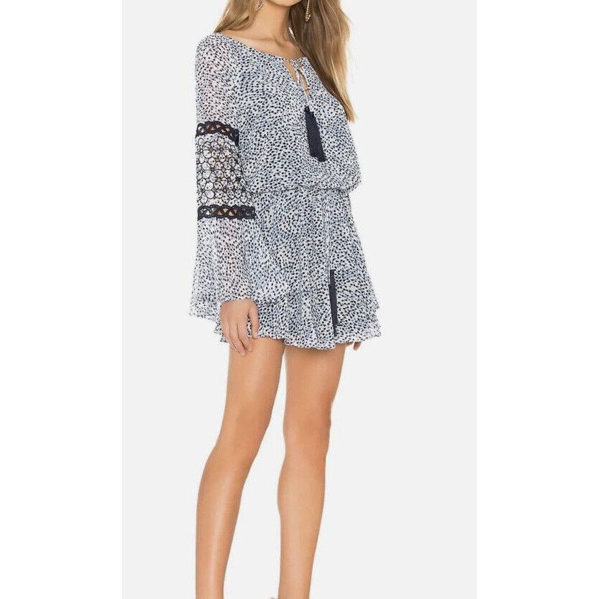 mini dress up Lumi Black Button Up Mini Dress - US 4