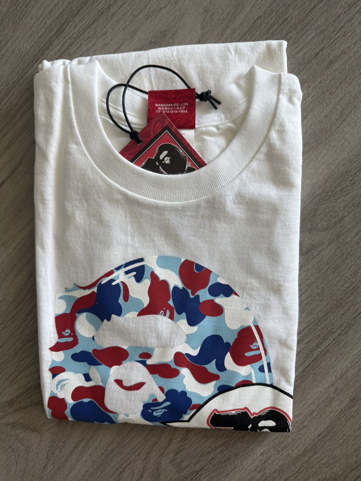Bape Bape Paris Ape Head Tee Size US L / EU 52-54 / 3 - 2 Thumbnail