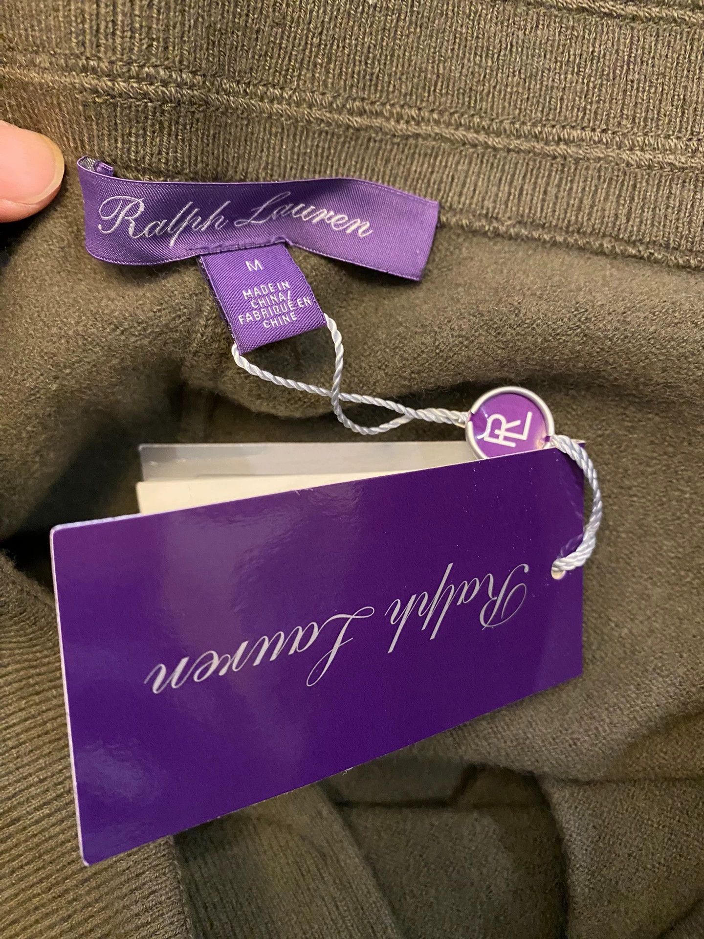 Polo Ralph Lauren RALPH LAUREN RRL Purple Label Cashmere Sweatpants Size US 32 / EU 48 - 4 Thumbnail
