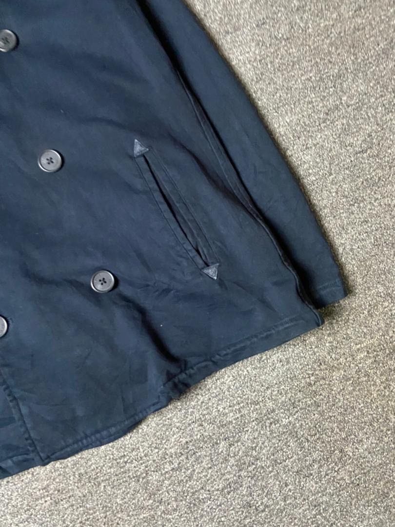 SHIPS Ships + Jet Blue Double Breasted Jacket (176) Size US M / EU 48-50 / 2 - 8 Thumbnail
