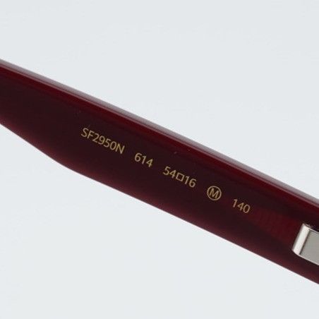 Salvatore Ferragamo Salvatore Ferragamo SF2950N 614 Eyeglasses Burgundy 54mm Size ONE SIZE - 10 Thumbnail