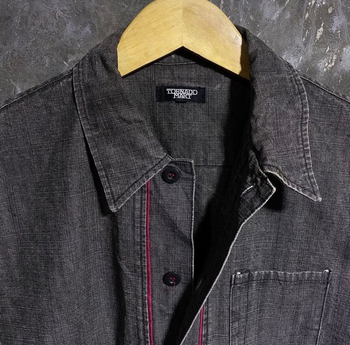 If Six Was Nine × Tornado Mart Tornado Mart Shirt (Denim) Size US M / EU 48-50 / 2 - 4 Thumbnail