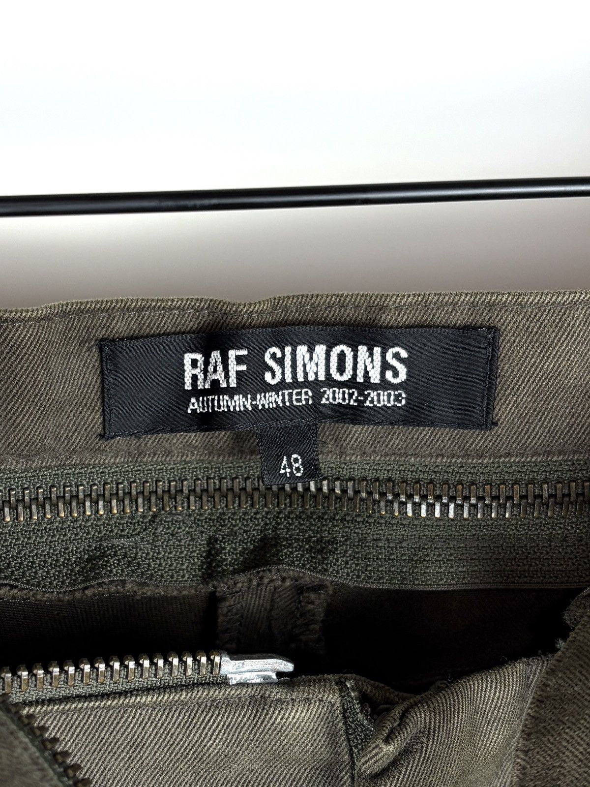 Raf Simons AW02 Raf Simons Virginia Creeper Zip Removable Waist Pants Size US 32 / EU 48 - 9 Thumbnail