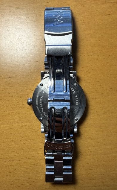 RAYMOND WEIL Raymond Weil W1 6100 Stainless Steel Sapphire Crystal Watch Size 38 - 2 Thumbnail