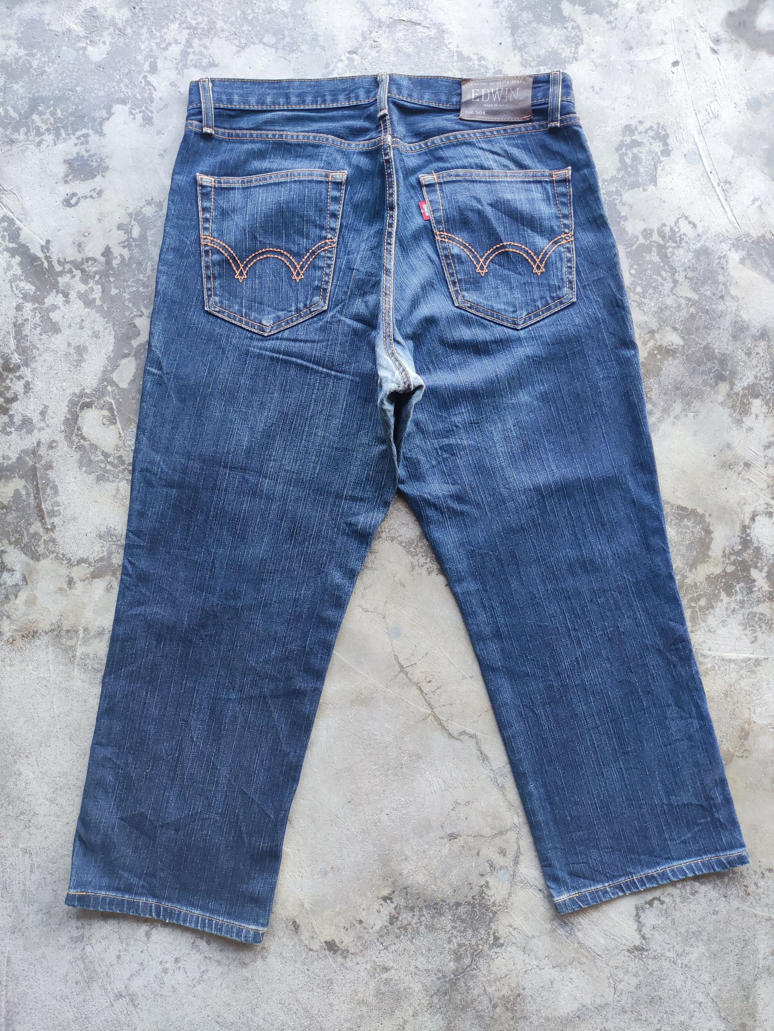 Edwin Vintage Edwin Brand Buggy Denim Faded Pants Size US 36 / EU 52 - 2 Thumbnail