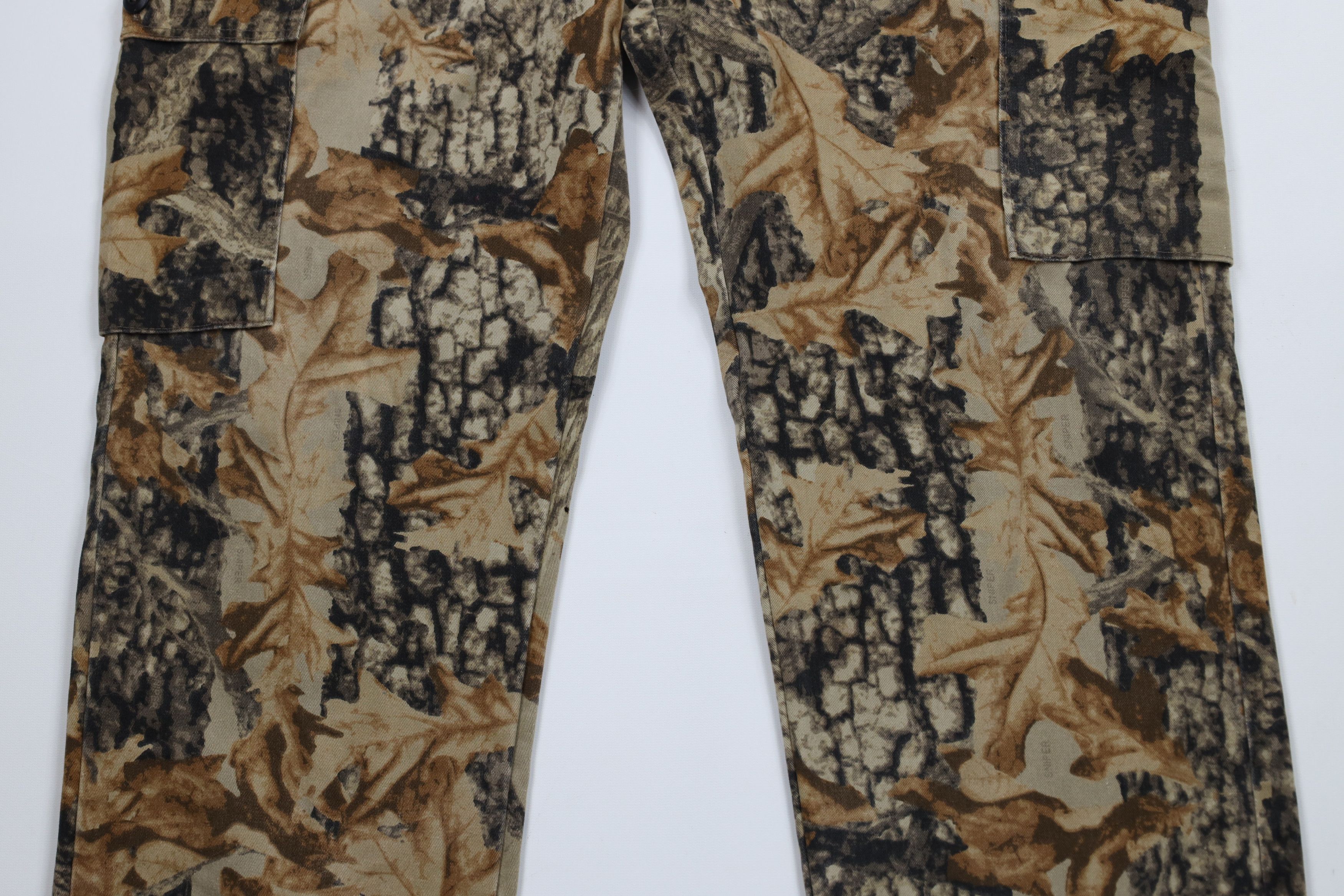 Vintage Vintage 90s Streetwear Camouflage Wide Leg Cargo Pants USA Size US 36 / EU 52 - 3 Thumbnail