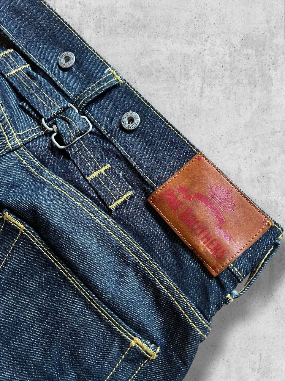 Vintage Pike Brothers SELVEDGE Roamer Pant Wide Long denim jeans 36 Size US 36 / EU 52 - 12 Thumbnail