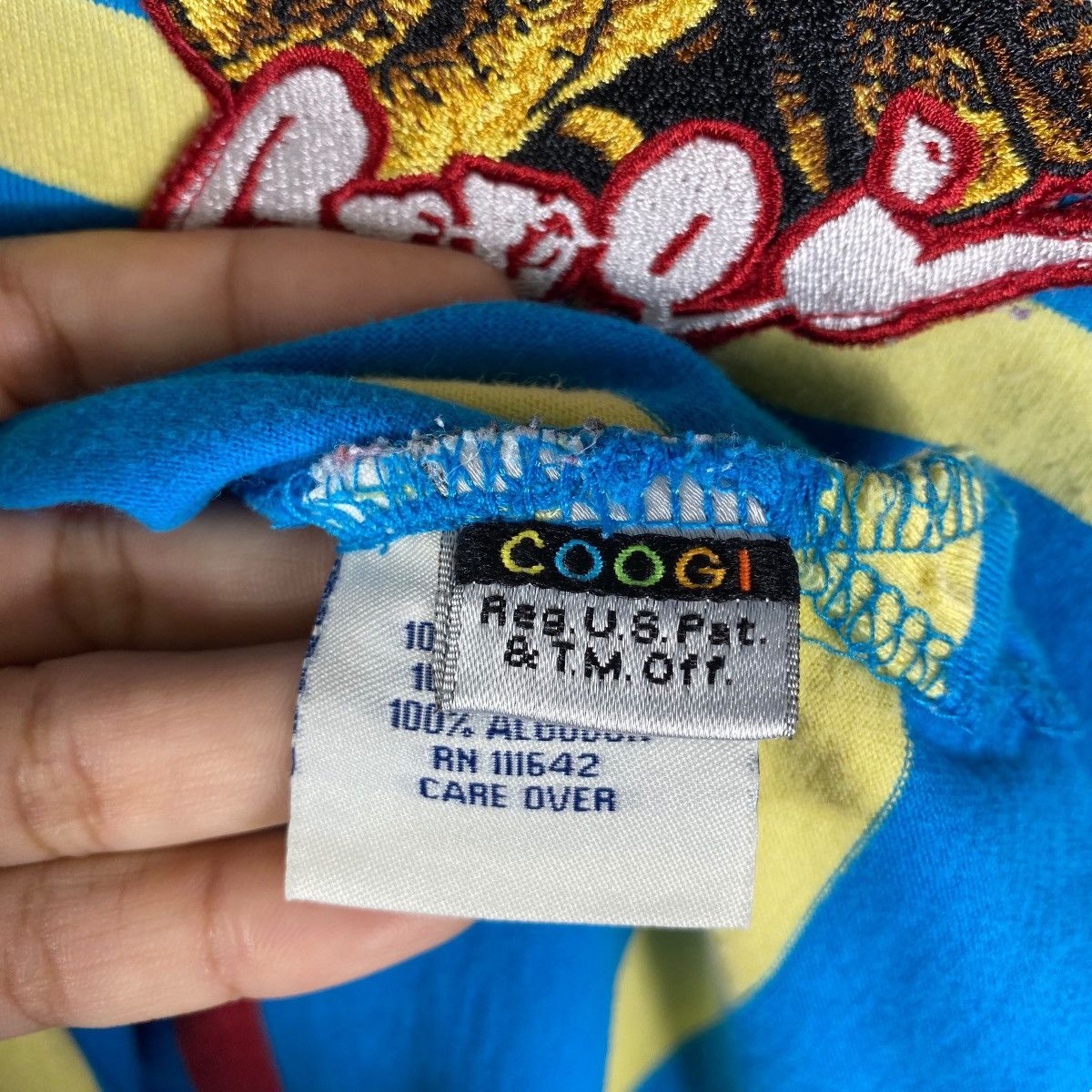 Coogi COOGI Embroidery Logo Striped Polo Shirt 5-Large Size Size US XXL / EU 58 / 5 - 8 Thumbnail
