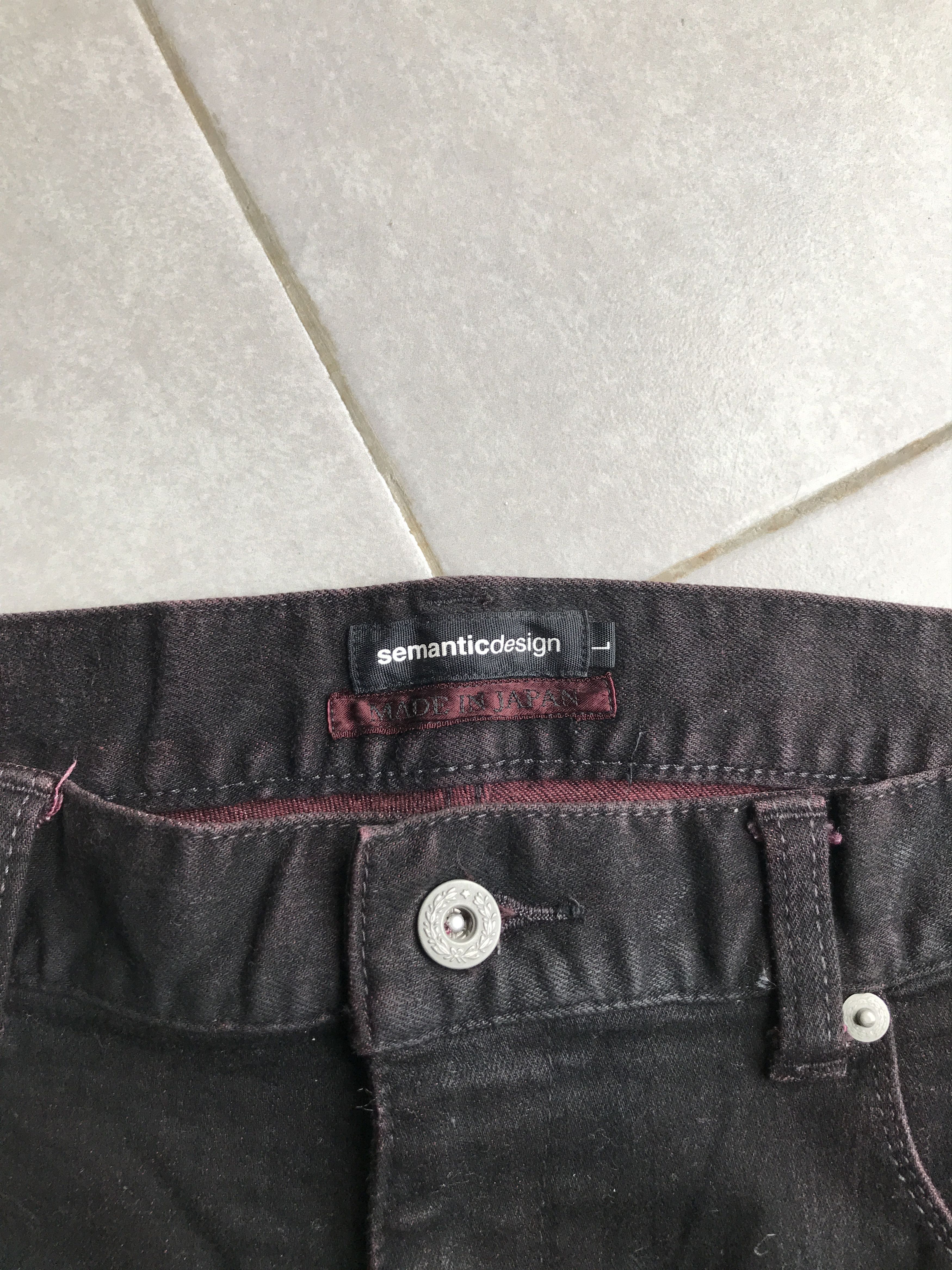 semanticdesign Semanticdesign claw mark purple coated jeans Size US 32 / EU 48 - 4 Thumbnail