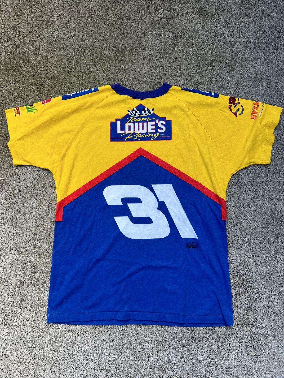 NASCAR Vintage Lowes Nascar Shirt Size US L / EU 52-54 / 3 - 2 Thumbnail