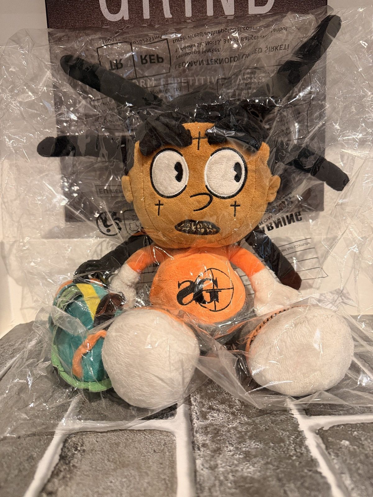 Sniper Gang Kodak Black Sniper Gang Lil Bill Plush Doll Size ONE SIZE - 3 Thumbnail