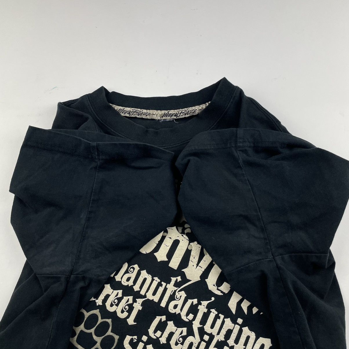 Vintage VTG Johnny Blaze Shirt Mens L Black Skull Y2K Big Logo NYC Size US L / EU 52-54 / 3 - 4 Thumbnail
