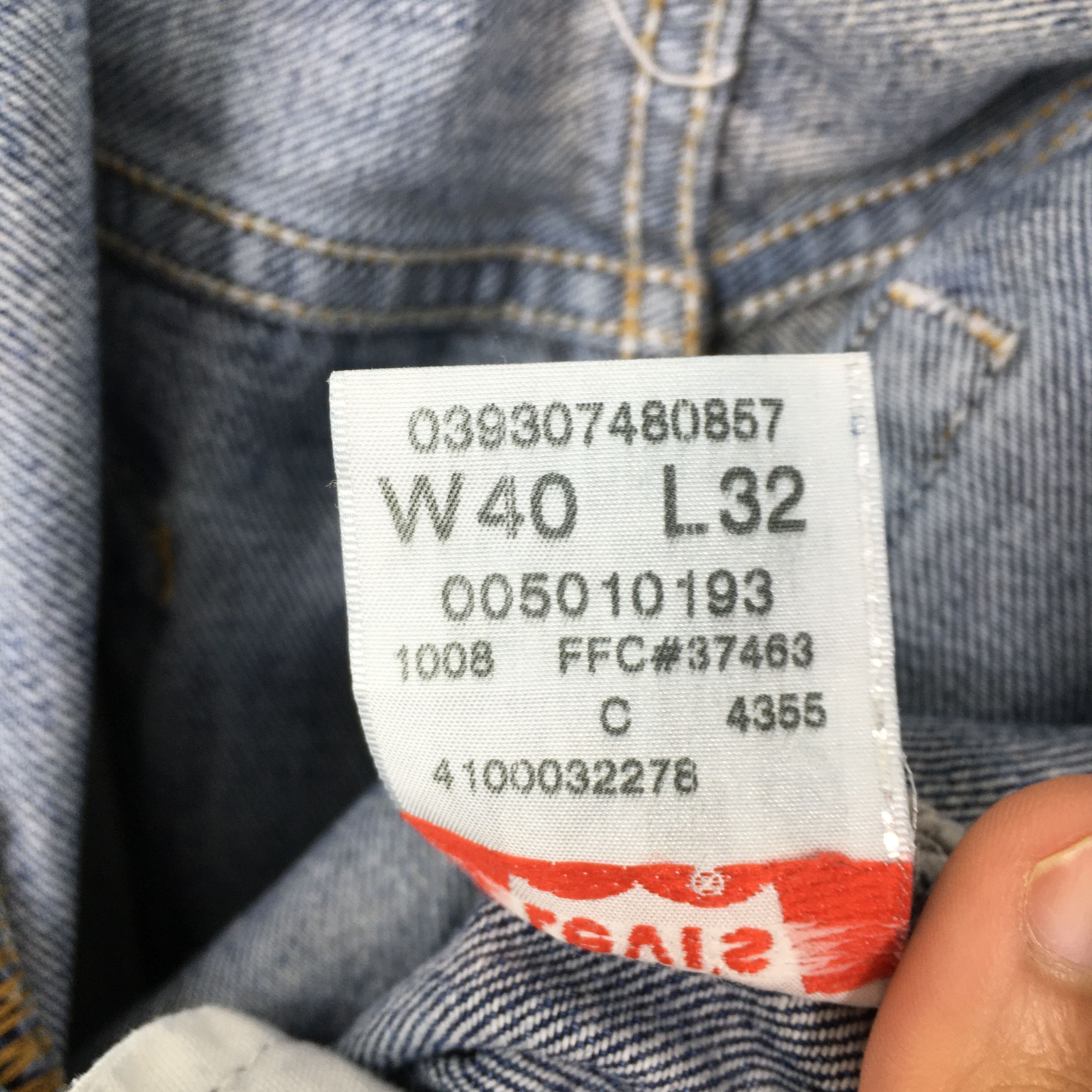 Jean × Levi's × Vintage Size 40x32.5 Vintage Levi's 501 Faded Blue Jeans Size US 40 / EU 56 - 12 Thumbnail
