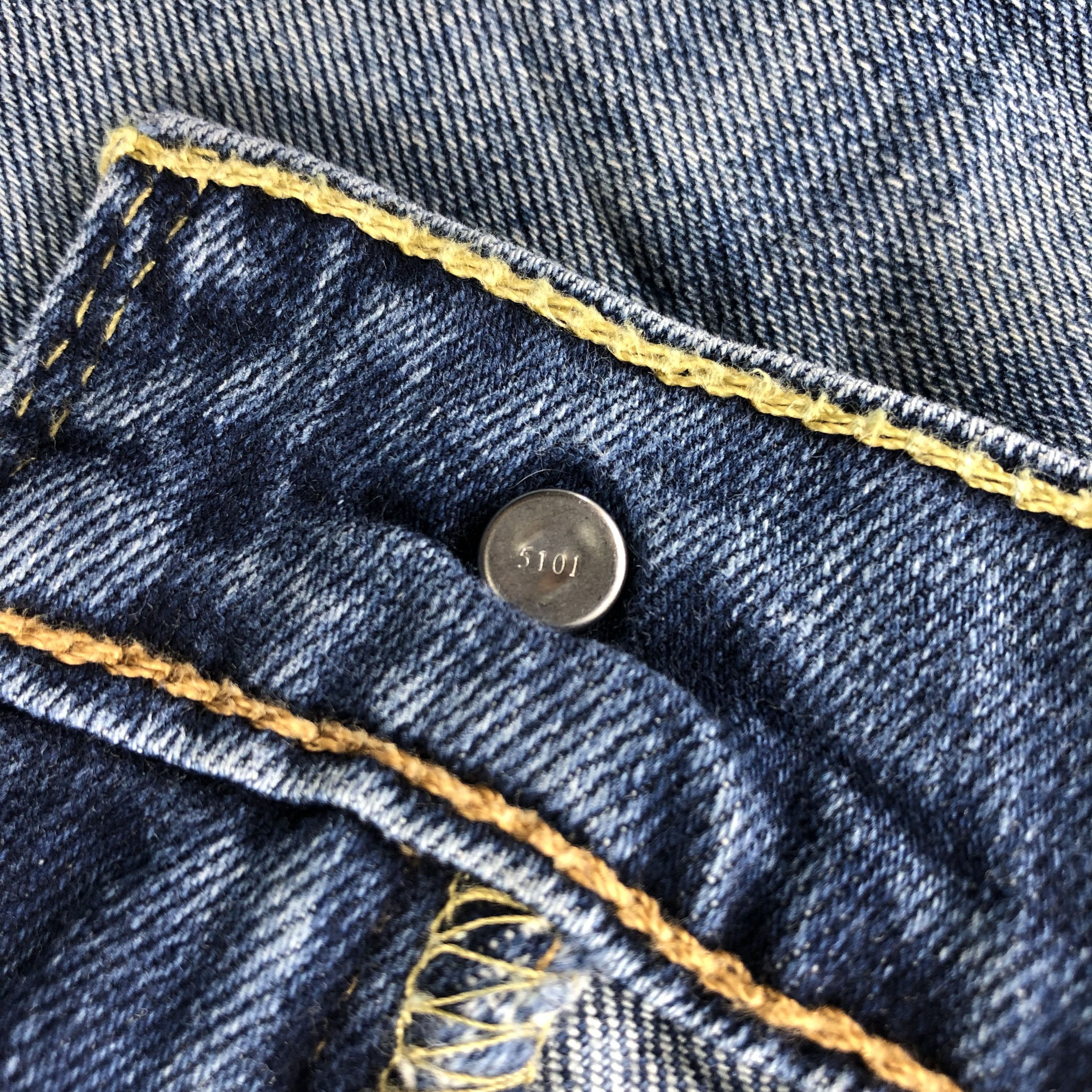Levi's × Vintage Vintage Blue Wash Levis 513 Jeans-JM1826 Size US 36 / EU 52 - 9 Thumbnail
