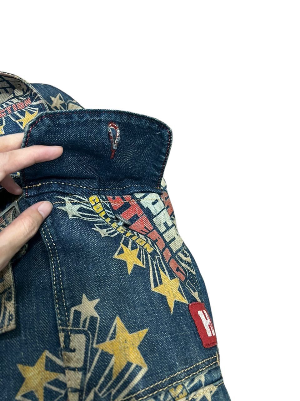 Hysteric Glamour Vintage Hysteric Glamour Denim Begpack Size ONE SIZE - 8 Thumbnail