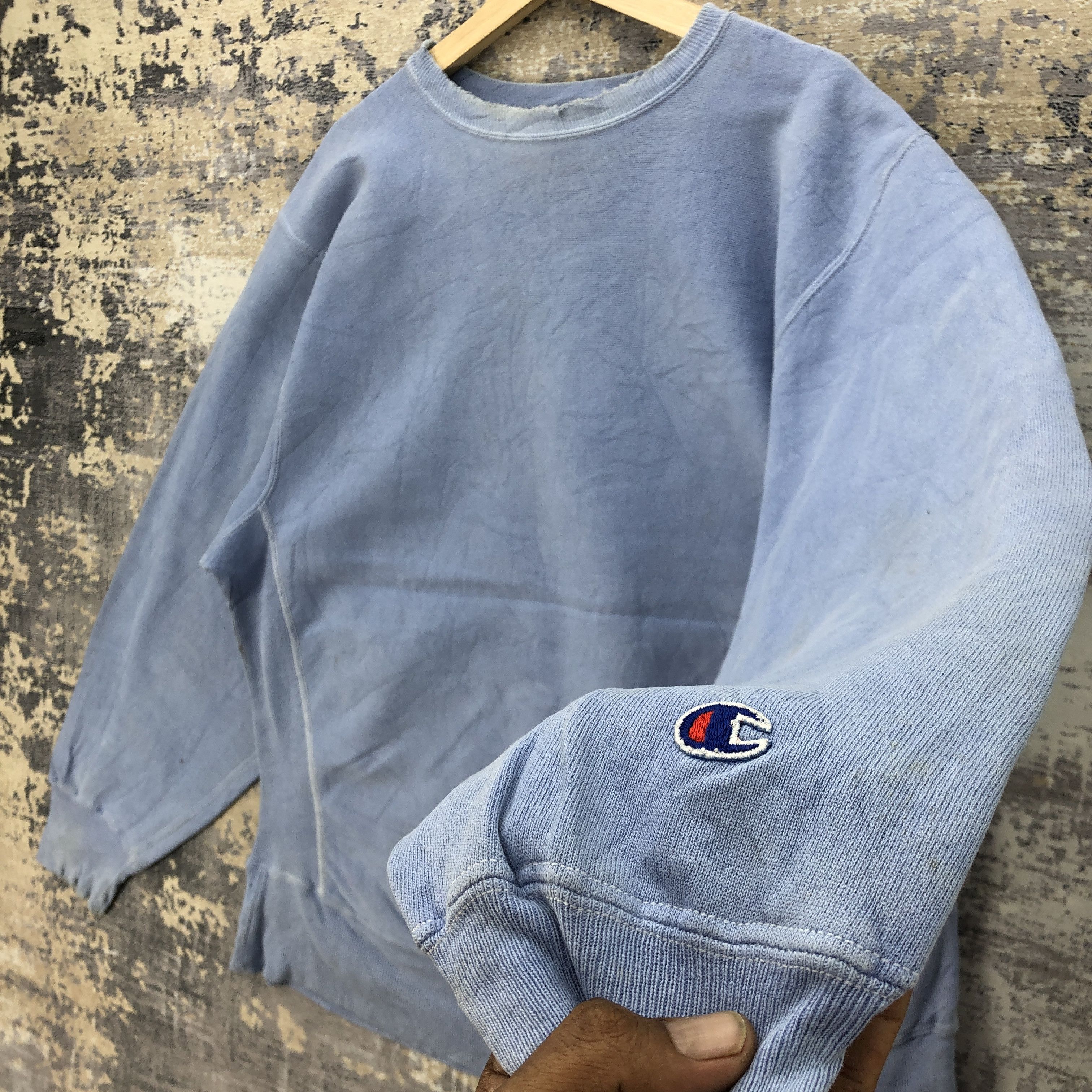 Champion × Vintage Vintage Champion Sweater Champion Reverse Weave Sweatshirt Size US XL / EU 56 / 4 - 3 Thumbnail
