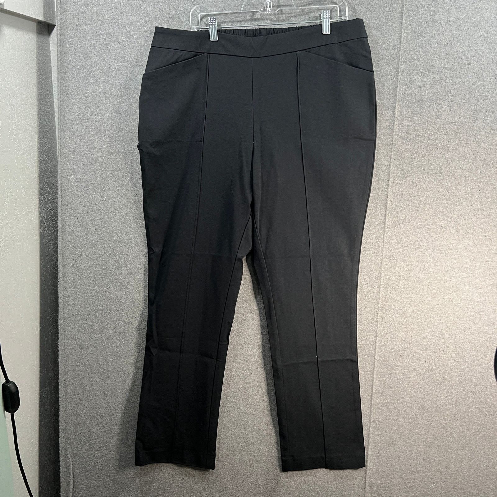 Other Isaac Mizrahi LIVE! Stretch Straight-Leg Pants Pitch Size 40" / US 18 - 1 Thumbnail