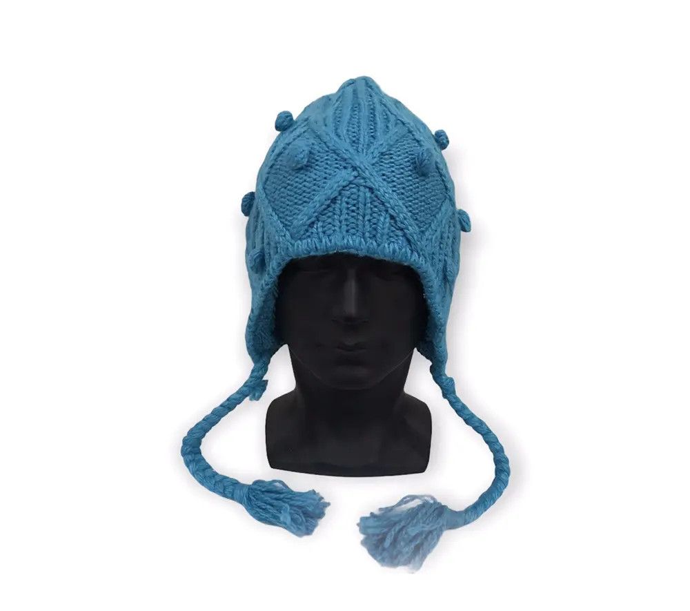Japanese Brand × Salomon × Vintage Salomon Knit Earflap Beanie Hat Size ONE SIZE - 1 Thumbnail