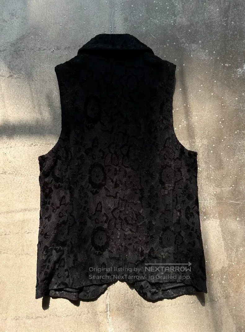 Comme des Garcons Comme des Garcons one-size-fits-all Brocade Velvet Vest Size XS / US 0-2 / IT 36-38 - 3 Thumbnail