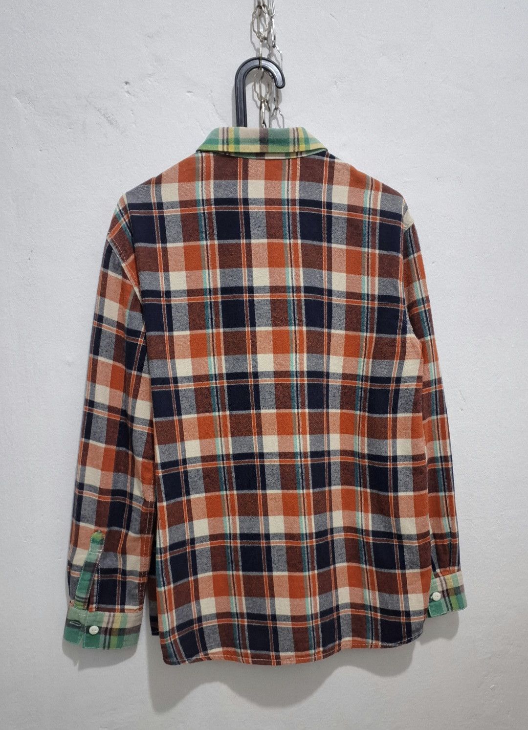 Ne-Net Ne-net issey miyake plaid flannel shirt fade grunge style Size US L / EU 52-54 / 3 - 5 Thumbnail