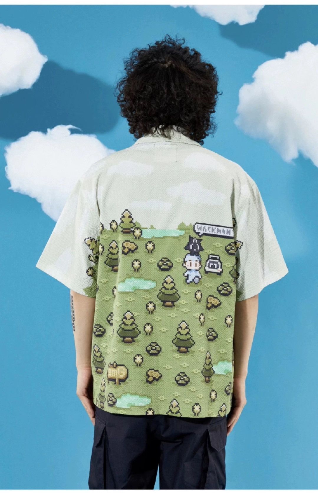 Other Nintendo-style Aesthetics Button Up Short Sleeve Shirt Size US M / EU 48-50 / 2 - 15 Thumbnail