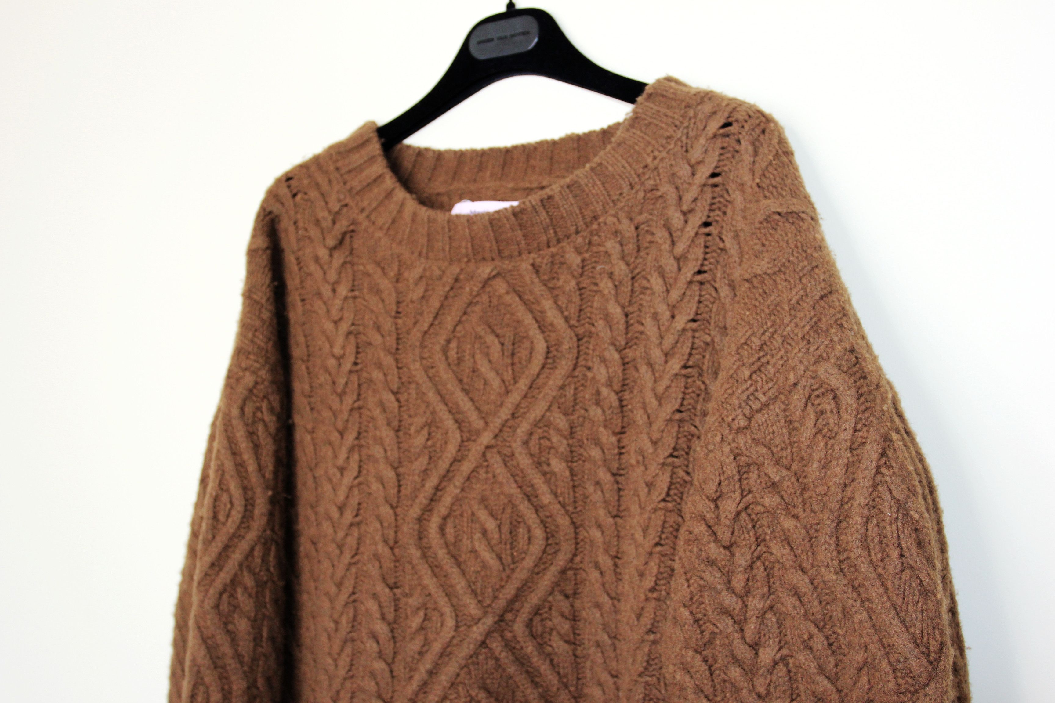 Martine Rose BNWT AW23 MARTINE ROSE BOILED CABLE DOLL CREW SWEATER M Size US M / EU 48-50 / 2 - 4 Thumbnail