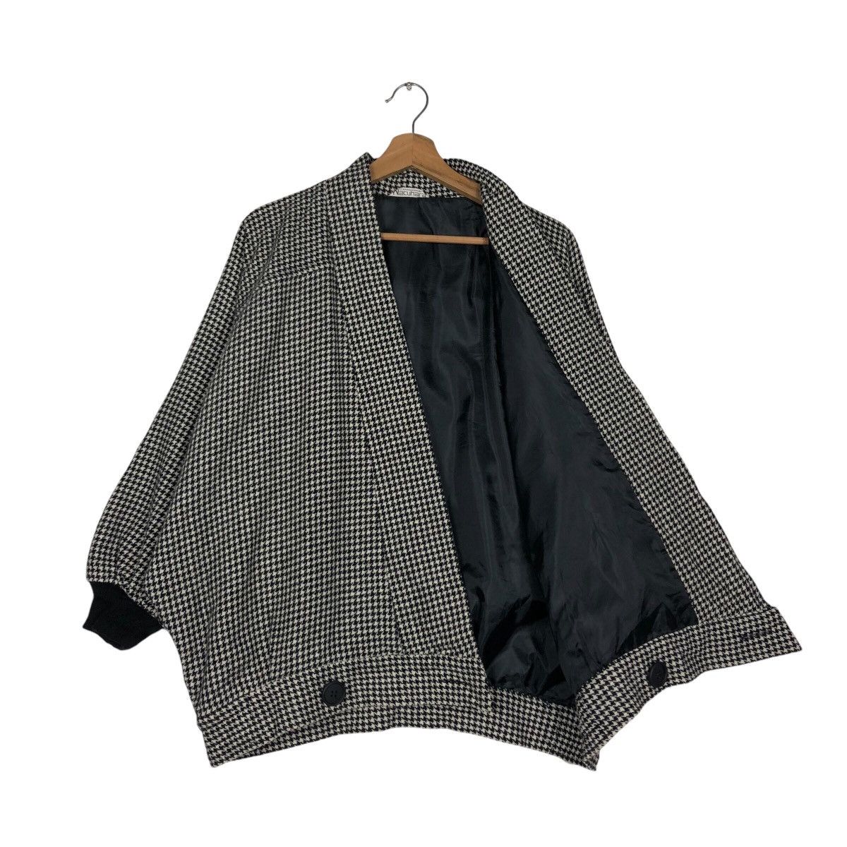 Japanese Brand 📌Vintage Bomber Wool Jacket Natuhara Issey Miyake Size US M / EU 48-50 / 2 - 12 Thumbnail