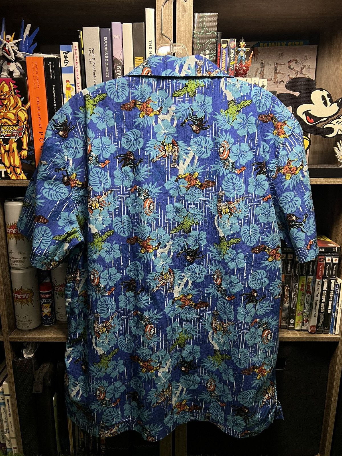 Marvel Comics × Vintage VINTAGE MARVEL AVENGERS HAWAIIAN BUTTON UP Size US L / EU 52-54 / 3 - 2 Thumbnail