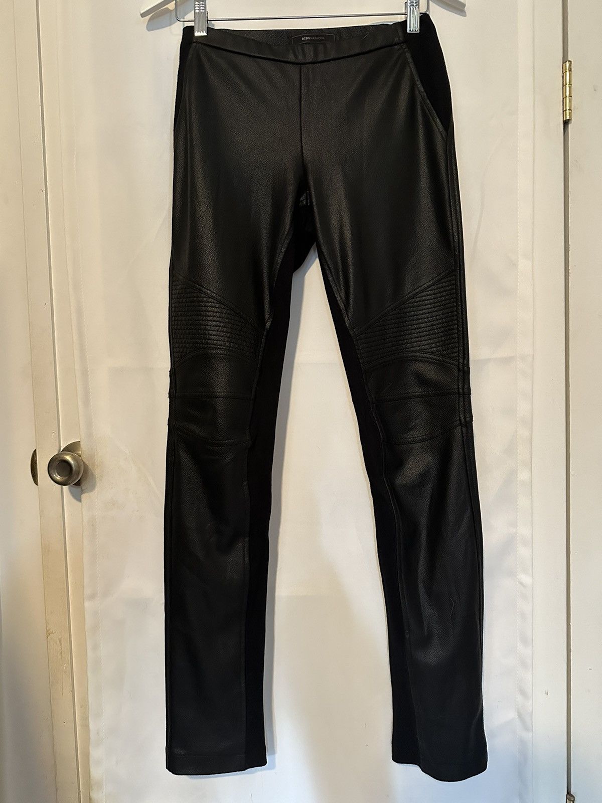 Bcbgmaxazria BCBG Max Azria vintage moto Maddox leggings Size 28" / US 6 / IT 42 - 2 Thumbnail