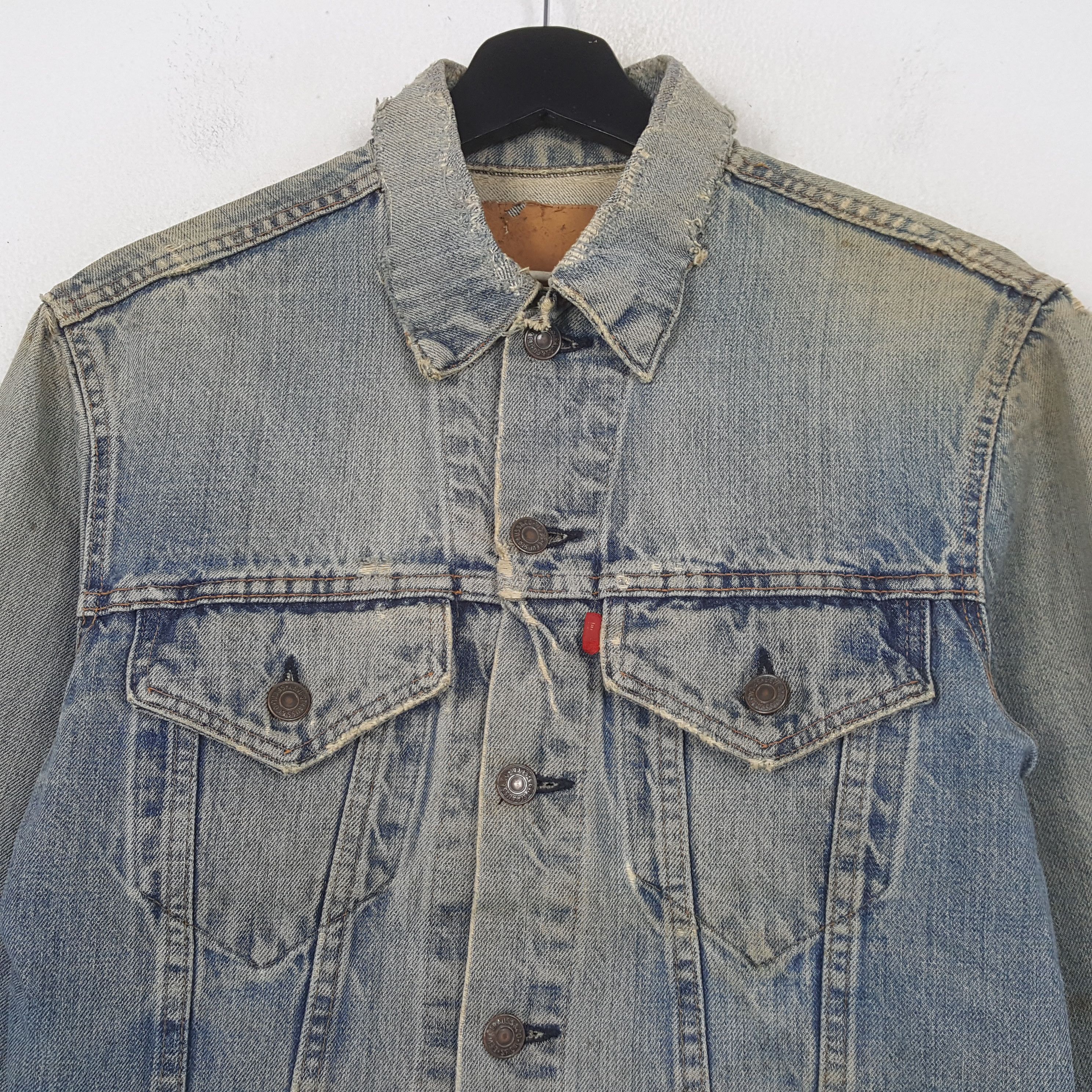 Levi's Levis Streetwear Style Denim Jacket RR26 Size US XS / EU 42 / 0 - 2 Thumbnail