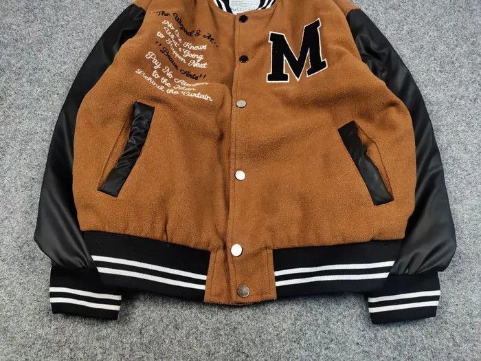 Vintage Vintage Japan Varsity bomber Jacket Letterman Y2K Style Size US L / EU 52-54 / 3 - 3 Thumbnail