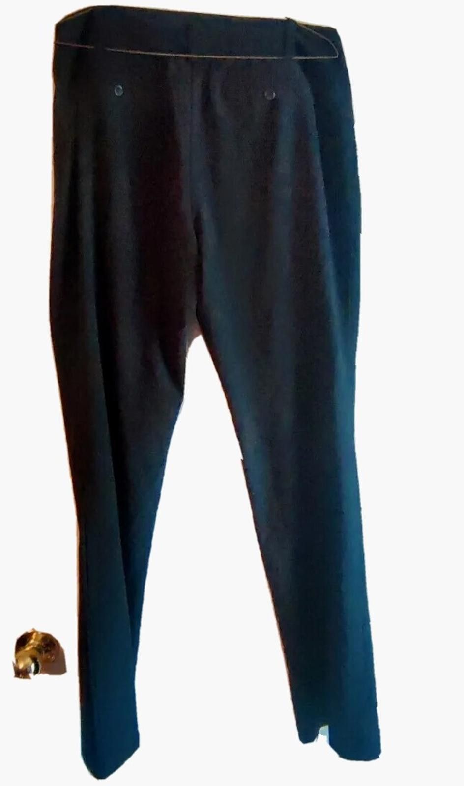 Other Worthington Black Dress Pants Womens Size 8 Button Back Pock Size 30" / US 8 / IT 44 - 2 Thumbnail