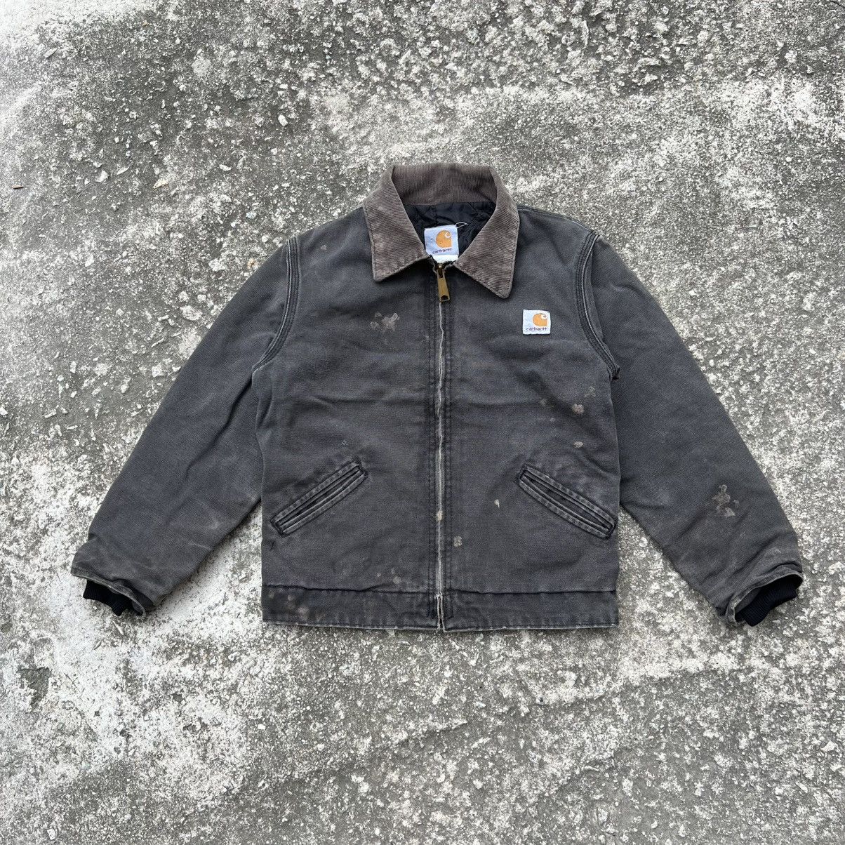 Carhartt Vintage Carhartt Detroid Balck Jacket Size US XXS / EU 40 - 1 Thumbnail