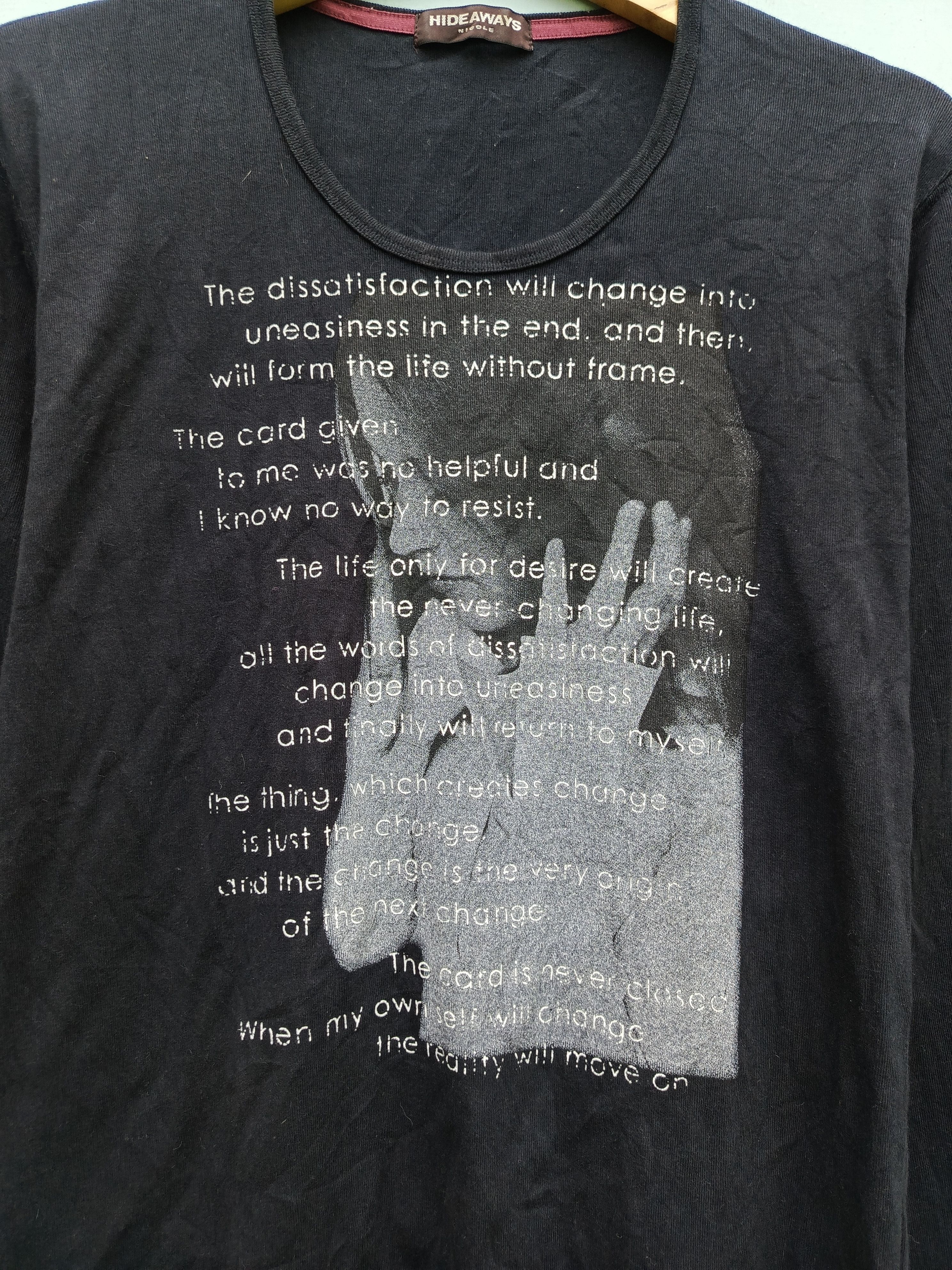 HIDEAWAYS Hideaways Grunge Punk Longsleeve Size US M / EU 48-50 / 2 - 3 Thumbnail