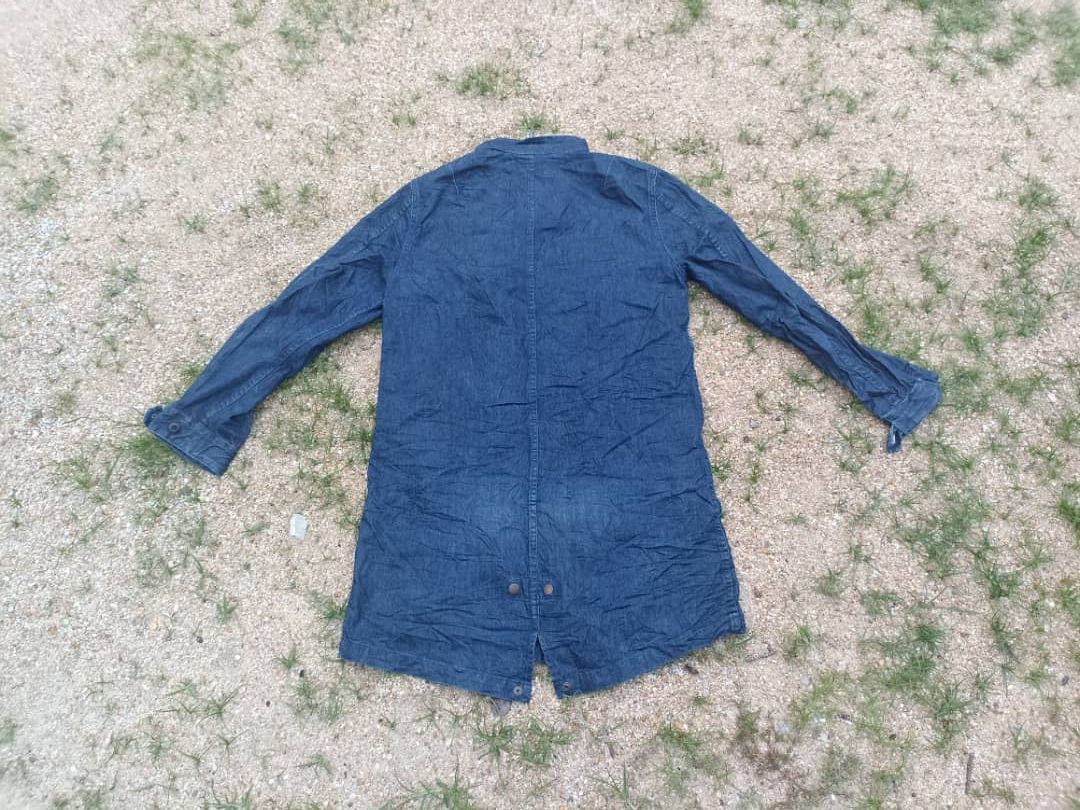 Japanese Brand × Vintage J. JERRY Men Long Denim Jacket Size US M / EU 48-50 / 2 - 4 Thumbnail