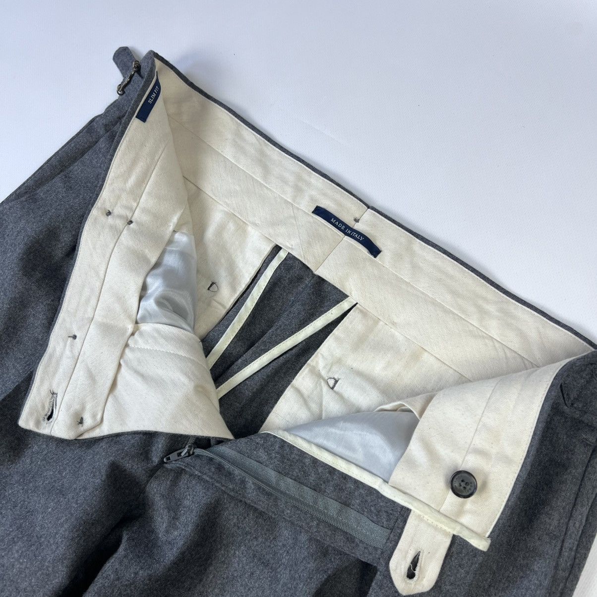 Boggi Boggi Milano wool classic pants Size 42R - 5 Thumbnail