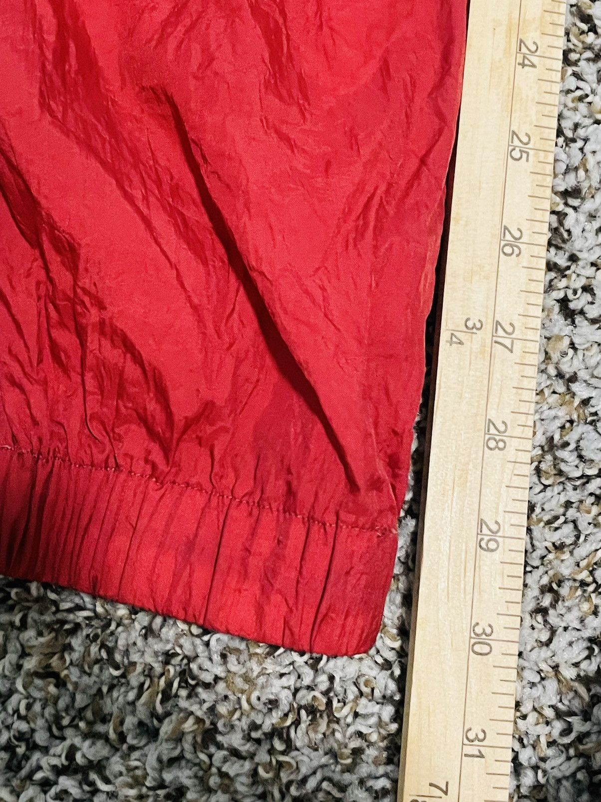 Reebok × Vintage Vintage Reebok Red Nylon Track Pants L Size US 34 / EU 50 - 7 Thumbnail