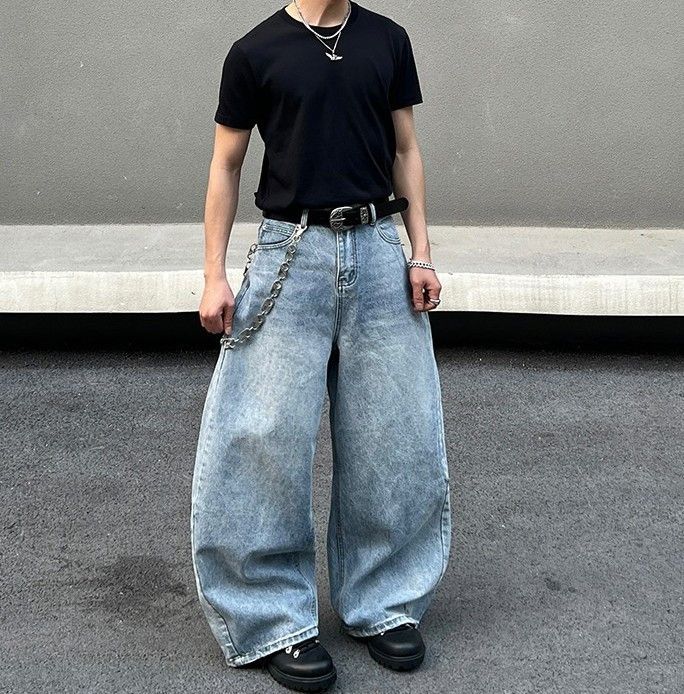 Baggy Wide Leg Jeans