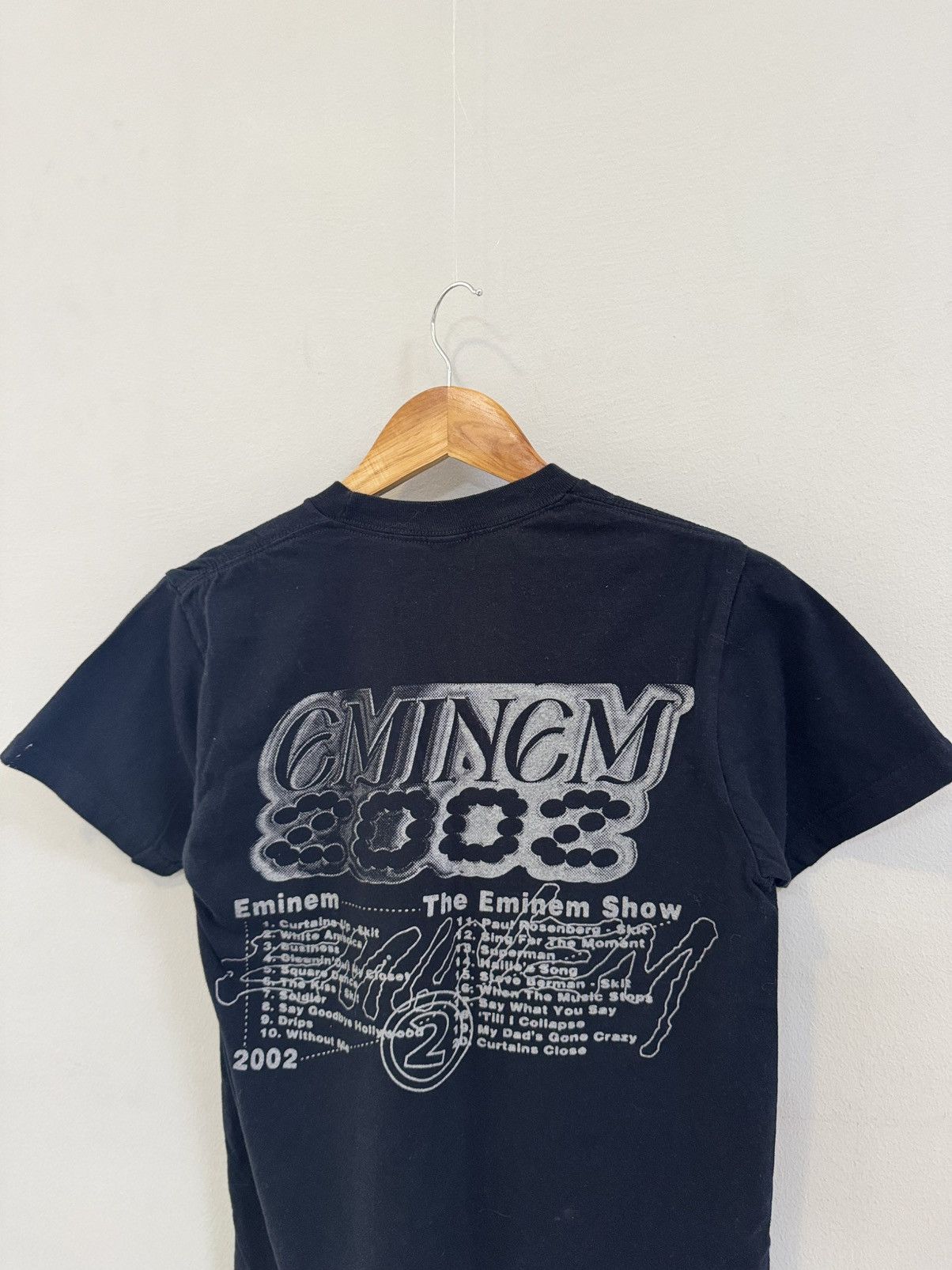 Band Tees × Rap Tees × Vintage Vintage Eminem 2002 Rap T-shirt Size US S / EU 44-46 / 1 - 2 Thumbnail